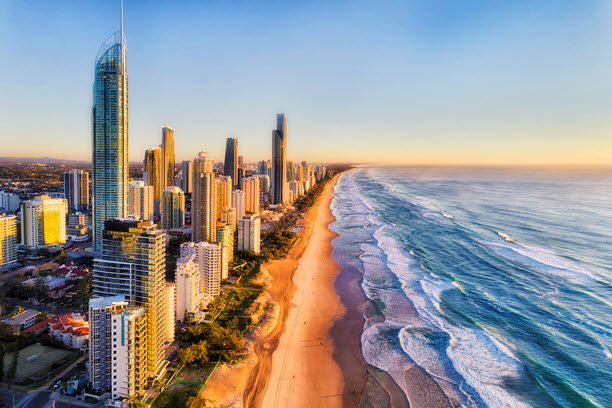 Surfers Paradise on the Gold Coast